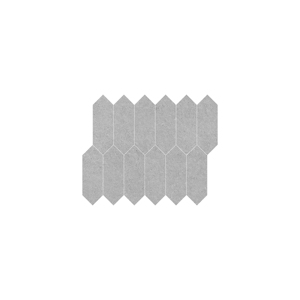 Rocca 2x6 "piquete mosaico azulejos brillante mate FullBody porcelana 117mm Chip para Kichan baño pared piso proyecto 310x254mm - Product Image 2