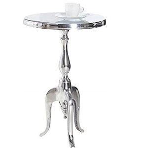 Mesa auxiliar de aspecto atractivo y elegante, mesa de té, café, sala de estar, logotipo, estilo de construcción, mayorista y proveedor de India - Product Image 4