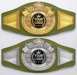 Ceinture de championnat de boxe personnalisée, ceinture de championnat de karaté, ceintures de championnat de Muay Thai, ceintures de championnat de boxe sur mesure - Product Image 1