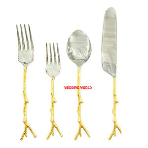 Luxury Metal Cutlery Excellent Quality Handmade Designer Flatware Classic Stylish Wholesale Metal Cutlery - Product Image 6
