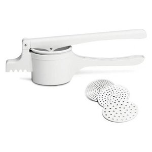 Potato masher 3 <b>discs</b> <b>Plastic</b> EASY White 2559 - Product Image 1