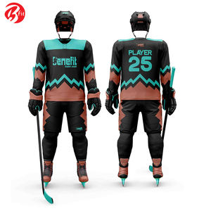 Uniforme de hockey sobre hielo de alta Calidad para Jóvenes Uniforme de hockey sobre hielo de último diseño con logotipo personalizado hecho en Pakistán - Product Image 2