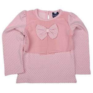 Camiseta de manga larga para niñas - Melocotón - Product Image 1