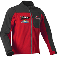Veste de moto en softshell respirante de qualité supérieure, confortable, imprimée, design personnalisé pour la course automobile, pour hommes