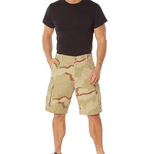 Rugged <b>Camo</b> Casual <b>Shorts</b> Heavy Twill Cotton Bottoms Durable Outdoor Pattern Multi Pocket Style Summer <b>Short</b> Pant - Product Image 2