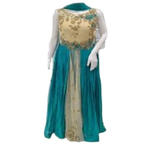 การออกแบบปักสาวแต่งงานที่มีคุณภาพสูง Anarkali ชุด - Product Image 2