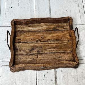 Modern and Exclusive Design Serving <b>Tray</b> Made of Wood with Enamel Finish Kitchenware <b>Dinner</b> Ware Use <b>Tray</b> New Arrival - Product Image 2