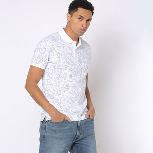 Polos de poliéster de alta calidad de secado rápido para hombre, camisetas de Golf, protección UV que absorbe la humedad, logotipo personalizado liso elástico bajo moq - Product Image 1