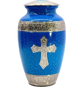 โหลใส่เถ้ากระดูกทำจากอะลูมิเนียมขนาดเต็มสำหรับตกแต่งบ้านที่เก็บขี้เถ้า - Product Image 4