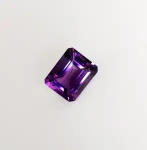 Good Quality Emerald Cut 100% Natural African Amethyst Loose Gemstone Octagon Shape Flawless Clarity Amethyst New Jewelry Supply