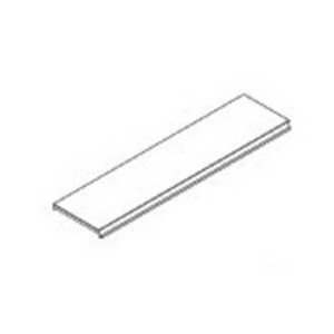 Zaf Scaffalatura Lista Ripiano 20x100 cm Grigia - Product Image 1
