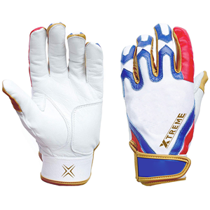 Wholesale Bulk Professional High Quality SPORTS Adults Training Cricket Baseball Softball Batting Gloves Left Hand <b>Padded</b> - Product Image 3