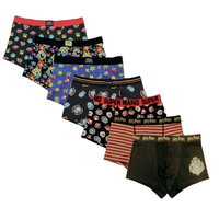 Sous-vêtements pour hommes en coton et élasthanne de haute qualité, caleçons boxers à taille basse, respirants, antibactériens, écologiques, personnalisés
