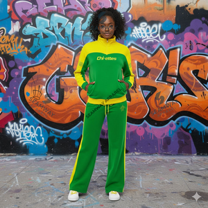 Conjunto Deportivo Informal Chi Eta Phi, Chándal, Conjunto de Jogging, Traje Deportivo, Conjunto de Gimnasio y Fitness para Mujer, Conjunto de Ropa de Estar en Casa - Product Image 6