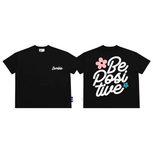 OEM ODM 100% coton régulier T-Shirt femmes hommes écologique Streetwear Style col rond manches courtes Logo Collection été fait - Product Image 1