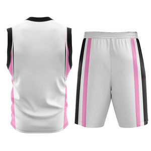 Uniforme léger de basket-ball de vêtements de sport de dernière conception de tissu doux de polyester 2025 confortable dans la couleur différente - Product Image 2