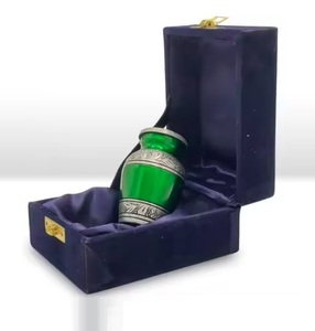 โกศขนาดเล็กสำหรับขี้เถ้าขี้เถ้าทำจากโลหะโกศสำหรับเด็กภาชนะเก็บของที่ระลึกพร้อมการแกะสลักแบบกำหนดเองและตกแต่งด้วยสินค้าขายดี - Product Image 3