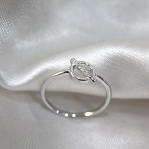Elegant 925 Sterling <b>Silver</b> CZ <b>Ring</b> Handmade Delicate Thin <b>Band</b> for Wedding or Party Great Gift for Her - Product Image 2