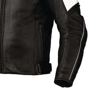 Veste en cuir de moto respirante de qualité supérieure en gros, dernier design personnalisé pour les vêtements de course automobile, service OEM - Product Image 6