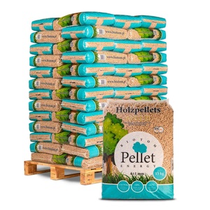 Granulés de bois de pin et de hêtre en forme de bâtonnets pour chauffage, norme DIN-A1-A2 (6-8mm), teneur en cendres 0,5%, humidité 8% - Product Image 3