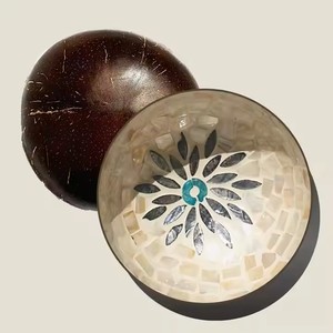 Cuencos de coco lacado Tipo de vajilla y característica ecológica Cuenco de coco Hecho en Vietnam - Product Image 2