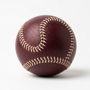 Ballons de baseball en cuir véritable pour l'entraînement et les matchs, durables, avec logo personnalisé, service OEM, équipement sportif, vente en gros - Product Image 1