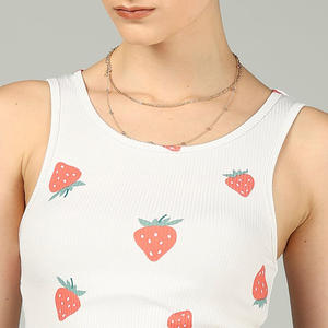 Camisetas sin mangas de secado rápido de alta calidad para mujer, hechas en fábrica, al mejor precio, tamaño personalizado para mujer, cuello redondo, estampado cómodo - Product Image 6