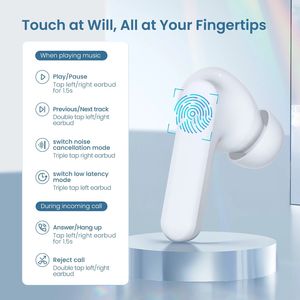 Haylou T78 ANC giảm tiếng ồn airbuds moripods youpin cảm ứng thông minh không dây in-ear <span class=keywords><strong>Bluetooth</strong></span> tai nghe Tai nghe cho điện thoại <span class=keywords><strong>Android</strong></span> - Product Image 6