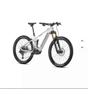 Bicicleta Eléctrica de Montaña Mondraker Crafty Carbons RR SL Plateada/Blanca - NUEVA - Product Image 1