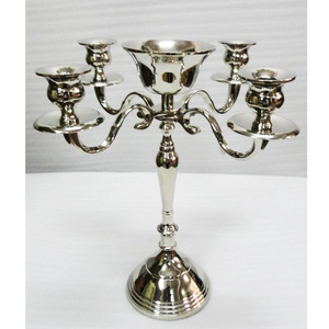 Soporte de vela de aluminio pulido, 5 brazos, calidad Premium, el más vendido - Product Image 6