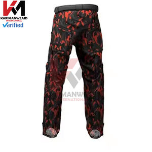 Pantalon de paintball de qualité exceptionnelle pour hommes, design sublimé durable, équipement de protection de niveau professionnel haute performance - Product Image 3