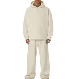 Sweat à capuche personnalisé en éponge française 500gsm en coton applique personnalisée lavage à l'acide sweat à capuche double couche capuche en détresse hommes sweats à capuche - Product Image 2