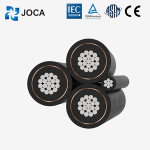 Câble aérien ABC JOCA 4 conducteurs en alliage d'aluminium 4*25mm 4*50mm 4*95mm pour ligne de transmission basse tension de construction industrielle - Product Image 1