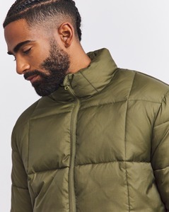 Chaqueta Acolchada con Paneles de Alta Visibilidad para Hombre y Mujer, Detalles Reflectantes de Seguridad, Abrigo Aislante de Invierno - Product Image 3