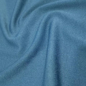 Tissu de polyester de luxe boucleur chaîne style uni-qualité supérieure texture lisse vêtements durables pour les filles en gros OEM pas cher - Product Image 1