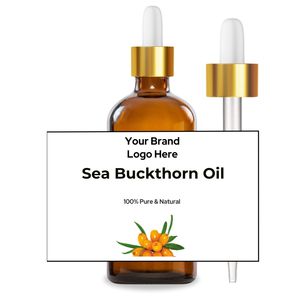 Portador de aceite esencial puro de primera calidad, espino amarillo, vitamina E infundida con etiqueta privada, cuidado de la salud de la piel, bayas y semillas, suministro OEM - Product Image 1