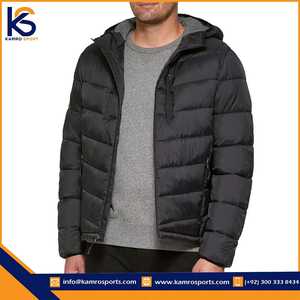 Chaquetas acolchadas de hombre de nuevo diseño de buena calidad al por mayor chaqueta acolchada de talla grande de moda hecha en Pakistán - Product Image 4