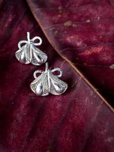 ต่างหูเม็ดเดี่ยวลายดอกไม้6เม็ดสไตล์คลาสสิกคุณภาพสูงจากอินเดียเครื่องประดับแฟชั่นแวววาวแวววาว - Product Image 2