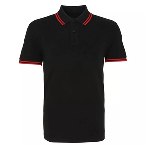 Men's Tapped Polo Shirts Short Sleeve Buttons Closure Polo Shirt <b>Classic</b> Fit Casual T-shirt - Product Image 1