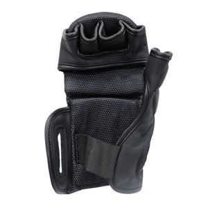 Gants de boxe MMA en cuir PU de haute qualité, respirants, demi-doigts, service de personnalisation du logo et du design - Product Image 5