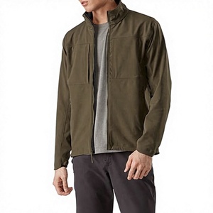 BigWood Sports Men's Winter Softshell Safari Jacket High Quality Waterproof Windbreaker Breathable Hooded <b>Thin</b> Polyester Outdoor - Product Image 5