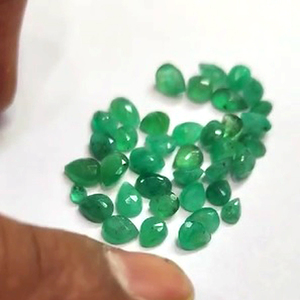 พลอยแซมเบียธรรมชาติ1210ชิ้นขนาด4x3 5x3 6x4 7x5มม. 220เหลี่ยมเพชรพลอยทรงหลวมคุณภาพสูงมี $เรา144 - Product Image 4