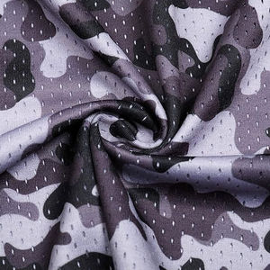 Personnalisable Réversible Basketball Jersey Nouveau Style Respirant Polyester Gris Camouflage Plus Size Vente en Gros - Product Image 6