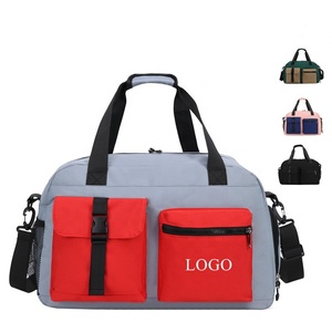 Bolsas de entrenamiento al aire libre Mujeres Hombres Gimnasio Fitness Bolsas de viaje Impermeable Casual Deportes Bolsa de lona - Product Image 1