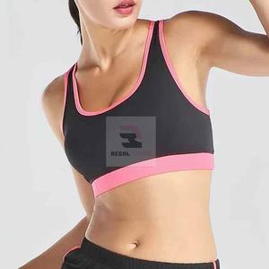 Top de yoga para gimnasio con logotipo personalizado para mujer con Sujetador deportivo transpirable para fitness - Product Image 2