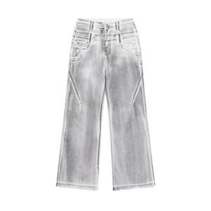 Jeans surdimensionnés pour hommes grande taille tenue décontractée confortable mode pantalon ultime vente en gros production de jeans en vrac - Product Image 5