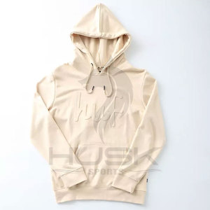 เสื้อสเวตเชิ้ตมีฮู้ดสีทึบสำหรับผู้ชายเสื้อมีฮู้ดลายนูนออกแบบ3D เองสำหรับฤดูใบไม้ผลิ - Product Image 4