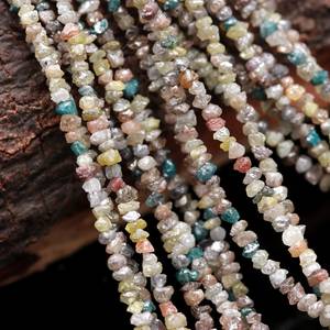 Cuentas de Diamantes en Bruto Multicolores Hechas a Mano de 2-3 mm, Diamantes Naturales sin Cortar de Calidad AAA+, Regalo de Navidad Personalizado con Diamantes Sueltos - Product Image 3