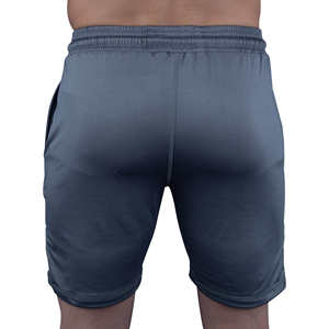 กางเกงขาสั้นรัดรูปสีทึบของผู้ชายสำหรับยิมและการฝึกกีฬา-ระบายอากาศได้ดีปรับสีและโลโก้ได้ทนทาน100% โพลีเอสเตอร์ - Product Image 4