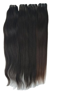 ผมคนอินเดียธรรมชาติ100% ผมแท้สำหรับต่อผมชาวอินเดีย - Product Image 2